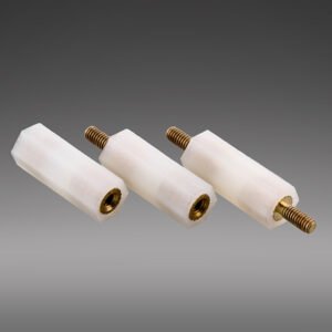 Cách điện lục giác, hệ mét, điện áp thấp, nylon, đồng thau, cách điện, đực với đực, đực với cái, cái với cái